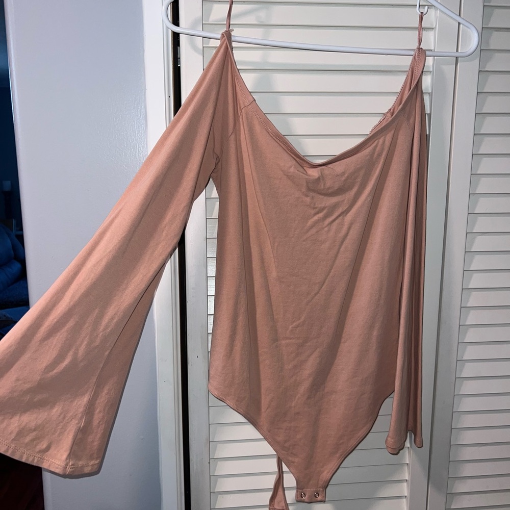 Express Blush Bell Sleeve Bodysuit